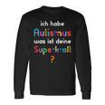 With Autismus Ich Habe Autismus Was Ist Dein Superkraft Langarmshirts Geschenkideen