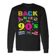 Back To 90'S 1990S Vintage Retro Nineties Costume Party Long Sleeve T-Shirt Gifts ideas