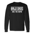 Bald Dad Bomb Daddy Long Sleeve T-Shirt Gifts ideas