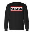 Balkan Jugo Jugoslawien Spruch Seljak Langarmshirts Geschenkideen