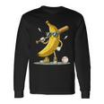 Banana Playing Baseball Baseball Game Lover Humorous Long Sleeve T-Shirt Gifts ideas
