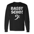 Bass Scho Vintage Bassist S Langarmshirts Geschenkideen