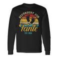 Befördert Zur Tante 2024 Vintage Ret Langarmshirts Geschenkideen