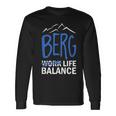 Berg Life Balance Langarmshirts Geschenkideen