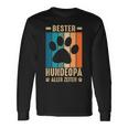 Best Dog Grandpa Of All Times Langarmshirts Geschenkideen