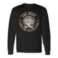 The Best Scottish Fold Dad Ever Cute Cat Fathers Day Long Sleeve T-Shirt Gifts ideas