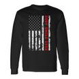 Best Uncle Ever Us Vintage Flag Patriotic Family Men Long Sleeve T-Shirt Gifts ideas