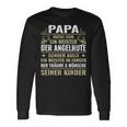 Bester Papa Anglerater Angeln Langarmshirts Geschenkideen