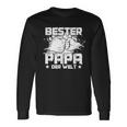 Bester Papa Der Welt Fist Greeting Langarmshirts Geschenkideen