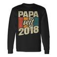 Bester Papa Seit 2018 German Langarmshirts Geschenkideen