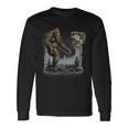 Bigfoot Fishing Sasquatch Fish Long Sleeve T-Shirt Gifts ideas