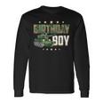 Birthday Boy Army Soldier Birthday Military Themed Camo Long Sleeve T-Shirt Gifts ideas