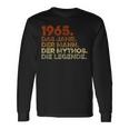 Birthday Vintage 1965 Man Myth Legend Langarmshirts Geschenkideen