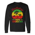 Birthday Jamaica Crew 2023 30Th 50Th Party Matching Retro Long Sleeve T-Shirt Gifts ideas