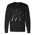 Blue Angels Diamond Formation Navy Long Sleeve T-Shirt Gifts ideas