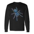 Blue Tarantula Spider Caribenaertical S Langarmshirts Geschenkideen