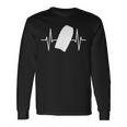 Bodyboard Heartbeat Silhouette Bodyboarding Long Sleeve T-Shirt Gifts ideas
