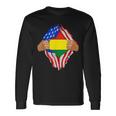 Bolivian Blood Inside Me Bolivia Flag Long Sleeve T-Shirt Gifts ideas