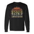 Born November 1979 Limited Edition Bday 40Th Birthday Long Sleeve T-Shirt Gifts ideas