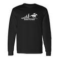 Born To Ride Shirt For Horse Lovers T-shirt à manches longues Idées cadeaux