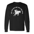 Bull Riding Jr Bull Rider Pull The Gate Ride For 8 Long Sleeve T-Shirt Gifts ideas