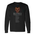 Byzantine History Belisarius World Tour Medieval Roman Long Sleeve T-Shirt Gifts ideas