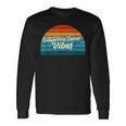 California Sober Vibes Recovery Legal Implications Retro Long Sleeve T-Shirt Gifts ideas