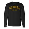 California West Coast Throwback Classic Long Sleeve T-Shirt Gifts ideas