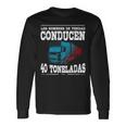 Camión Conductor Hombres Camioneros Camiones Camionero Camiseta de manga larga Ideas de regalos