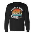 Cancun Mexico Family Trip 2024 Matching Family Vacation Long Sleeve T-Shirt Gifts ideas