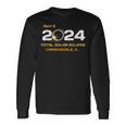 Carbondale Illinois April 8 2024 Solar Eclipse Il Long Sleeve T-Shirt Gifts ideas