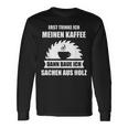 Carpenter's Craftsman Master Slogan Langarmshirts Geschenkideen