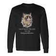 Cat Grumpy Thank You For The Memes For Women Long Sleeve T-Shirt Gifts ideas