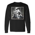 Cat Selfie With Bigfoot & Ufo Sasquatch & Cat Long Sleeve T-Shirt Gifts ideas