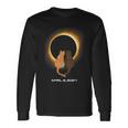 Cat Solar Eclipse 2024 Totality Long Sleeve T-Shirt Gifts ideas