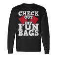 Check Out My Funbags Cornhole Player Bean Bag Game Long Sleeve T-Shirt Gifts ideas