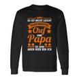 Chefateratertag Papa Langarmshirts Geschenkideen