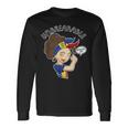 Chica Rumana I Bandera Rumana I Rumanía Camiseta de manga larga Ideas de regalos