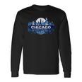 Chicago City Downtown Skyline Long Sleeve T-Shirt Gifts ideas