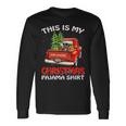 This Is My Christmas Pajama Rottweiler Truck Red Long Sleeve T-Shirt Gifts ideas
