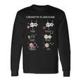 Ciencia Divertida La Química Es Impresionante Químico Nerd Camiseta de manga larga Ideas de regalos