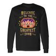 Circus Staff Welcome To The Greatest Show Carnival Birthday Long Sleeve T-Shirt Gifts ideas