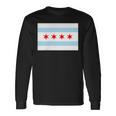 City Of Chicago Illinois Flag Windy City Long Sleeve T-Shirt Gifts ideas