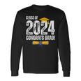 Class Of 2024 Congrats Grad Graduate Congratulations Senior Long Sleeve T-Shirt Gifts ideas