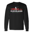 Cleveland Baseball Vintage Minimalist Retro Baseball Lover Long Sleeve T-Shirt Gifts ideas