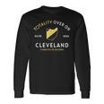 Cleveland Ohio Total Solar Eclipse Totality April 8 2024 Long Sleeve T-Shirt Gifts ideas