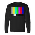 Color Bar Tv Test Pattern Long Sleeve T-Shirt Gifts ideas