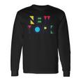 Cool Colorful New York City Illustration Graphic Long Sleeve T-Shirt Gifts ideas