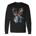 Cool Stag With Sunglasses Langarmshirts Geschenkideen