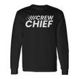 Crew Chief Pit Crew Racing Team Racer Car Long Sleeve T-Shirt Gifts ideas